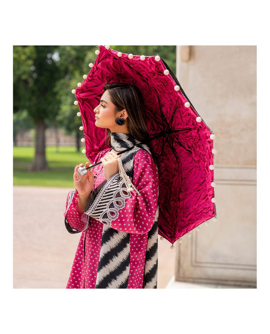 Baroque 3Pcs Digital Print Summer Lawn Collection 2025